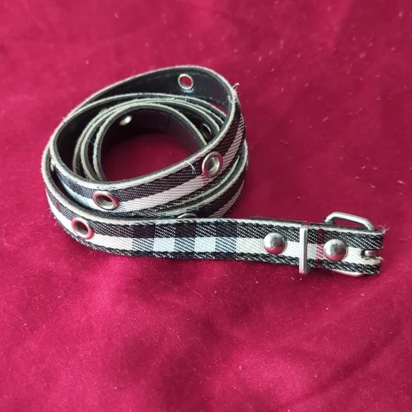 Burberry | Accessories | Y2k Plaid Belt | Poshmark display picture 1